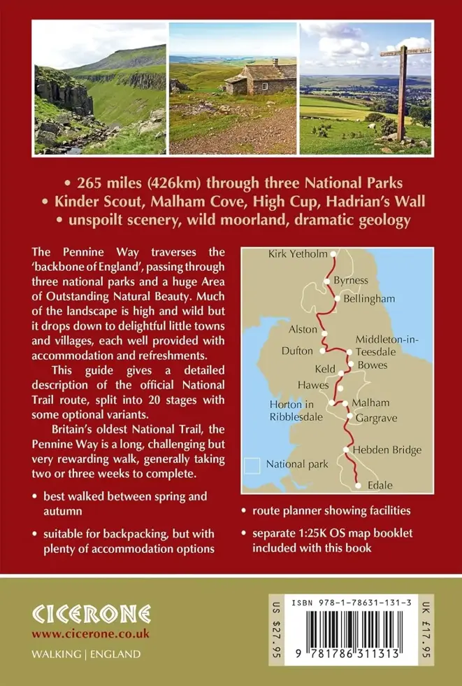 Gids Walking The Pennine Way