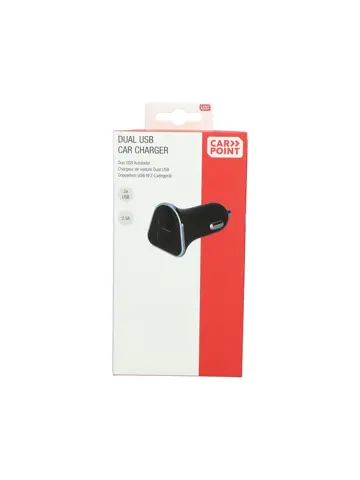 Carpoint 12/24V Duo USB-A Autolader 2.5A