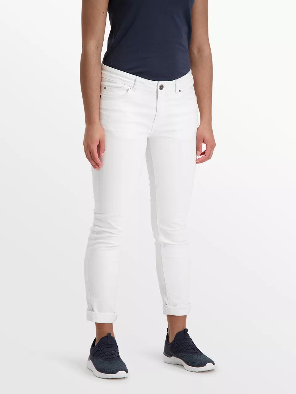 ANWB  Jinx  Denim Broek Dames  Denim  Wit   XXL
