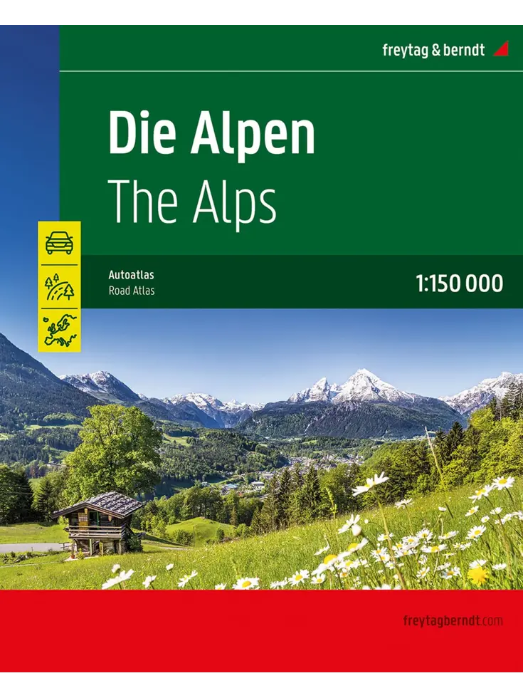 Wegenatlas Alpen