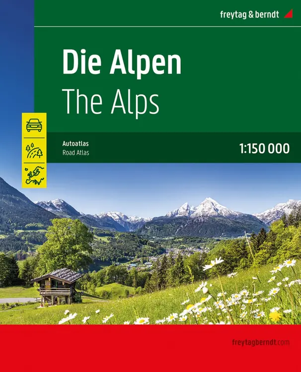 Wegenatlas Alpen