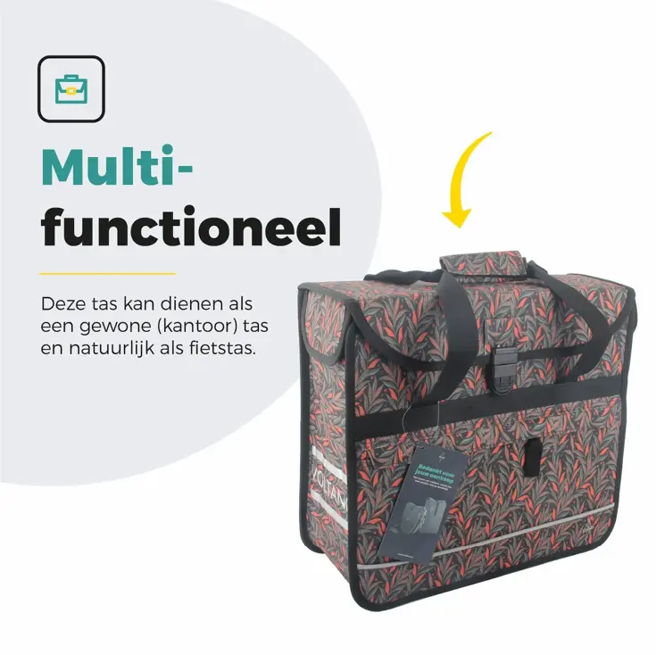Enkele Shopper Fietstas 17 L