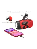 Opwindbare Noodradio - 2000 mAH