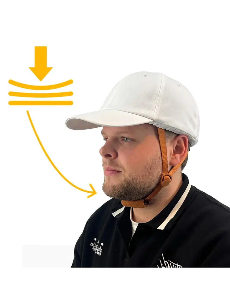 Vizorz SwitchCap fietshelm - White Cap