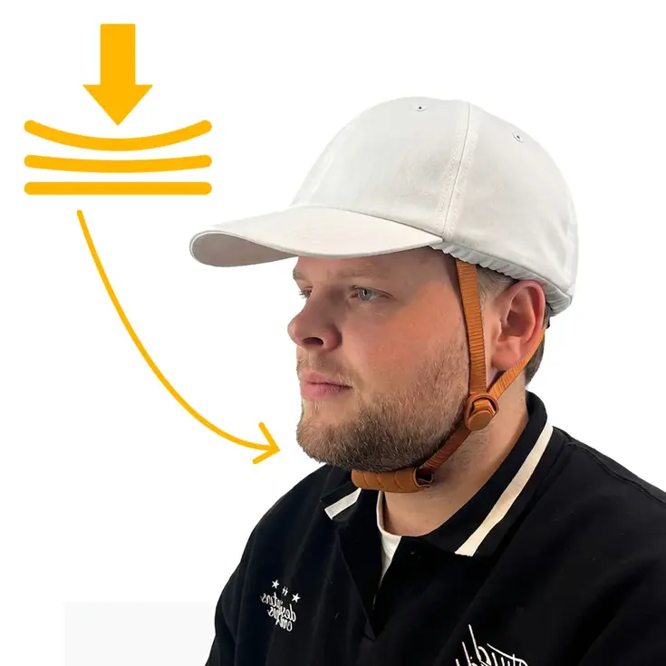 SwitchCap fietshelm - White Cap