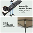 LifeGoods Partytent met Zijwanden– 3x6 m