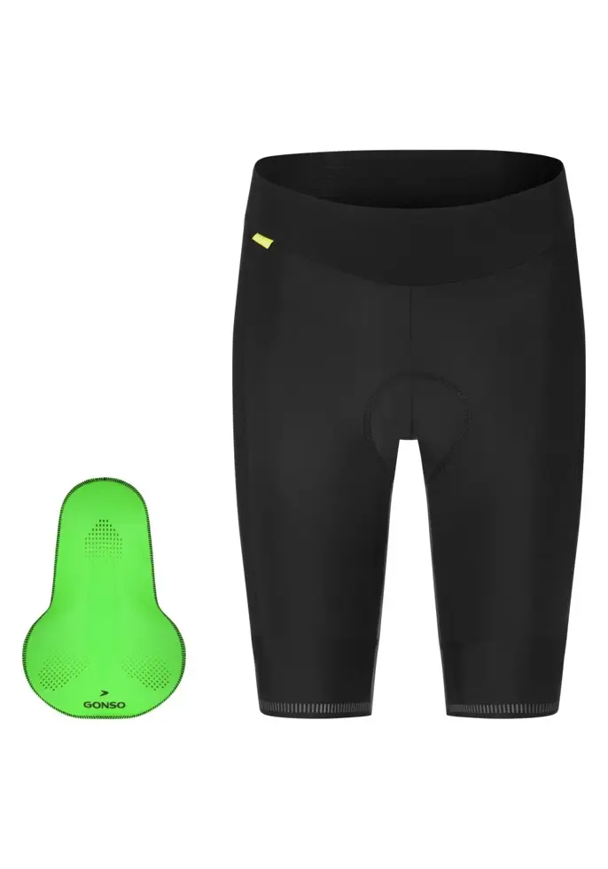 Sitivo W - Dames fietsbroek - Groene zeem