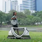 Campingbedje – Met zelfopblaasbare matras - Deryan