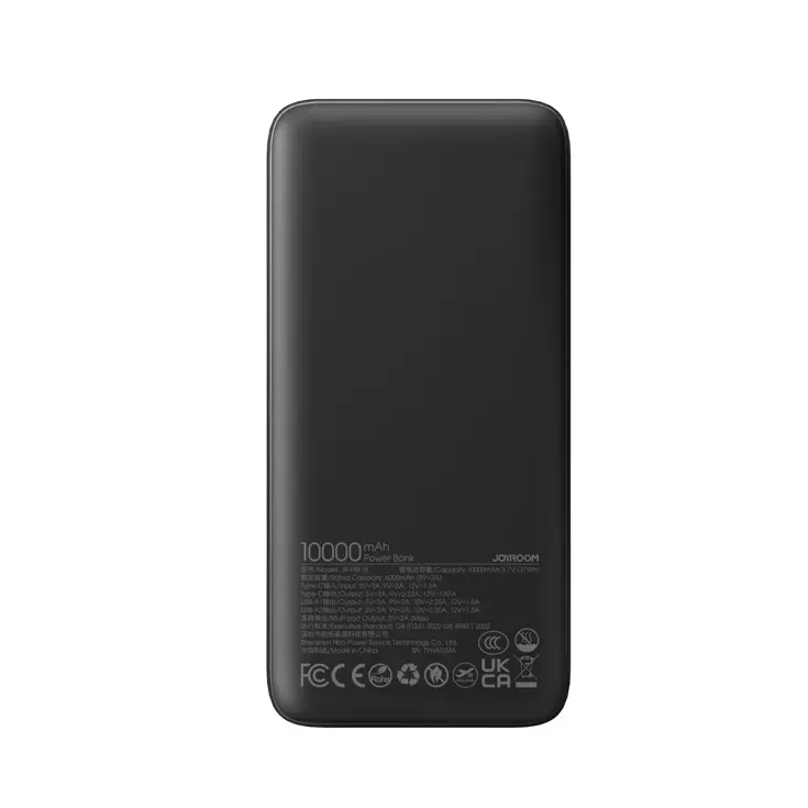 LED Powerbank - 10000mAh - Zwart