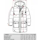 Heren Long Puffer Jacket Cappuccino Italia