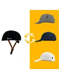 Vizorz SwitchCap fietshelm - Pink Flower Cap