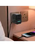 Wereldstekker 70W 3x USB-C & 2x USB-A