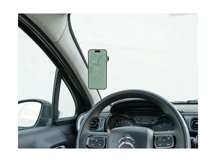 Magnetische telefoonhouder met zuignap