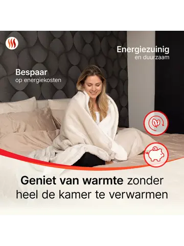 Seranova Elektrische deken XL - 160x120 cm