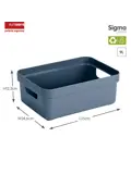 Sigma home - Opbergbox - 9L - 6-delig
