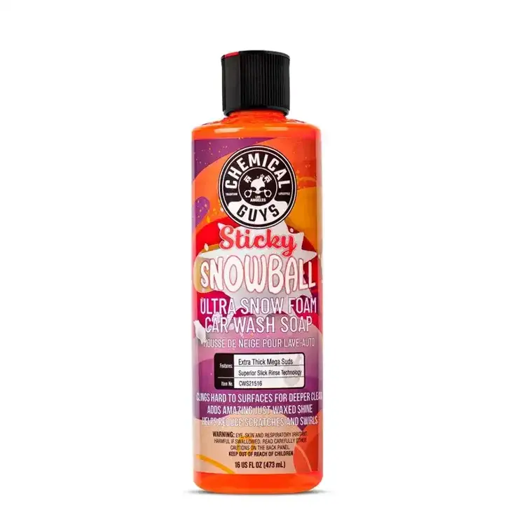 Chemical Guys Sticky Snowball Auto Shampoo