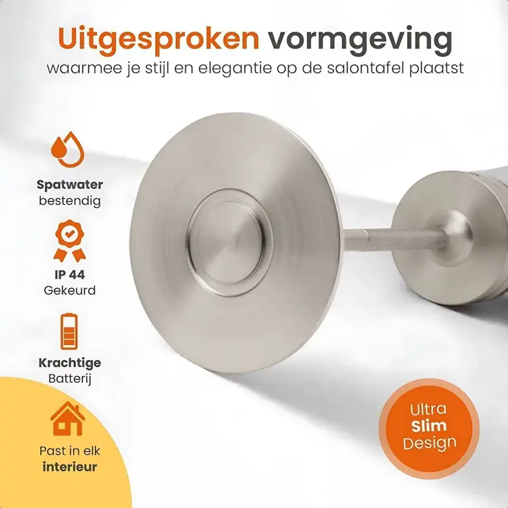 Horizon Tafellamp Oplaadbaar - 27cm - LED