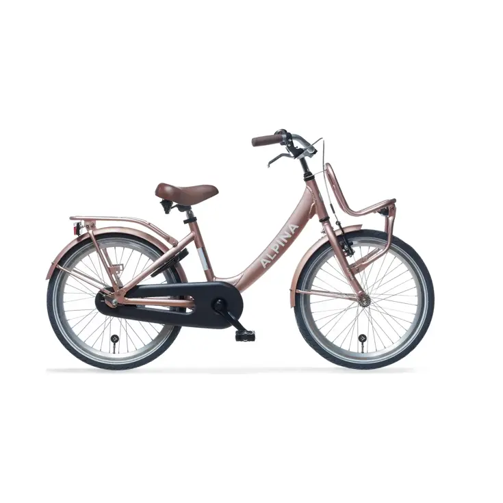 Alpina Clubb Meisjesfiets 20″ Rosé Goud Matt