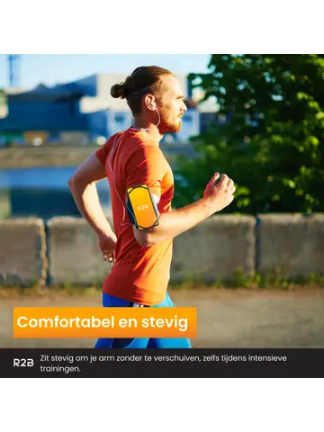 Hardloop telefoonhouder met 360° rotatie