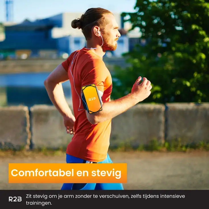 Hardloop telefoonhouder met 360° rotatie