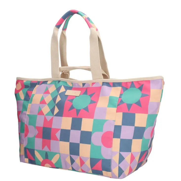 Richelle - Strandtas - Shopper - Ritssluiting