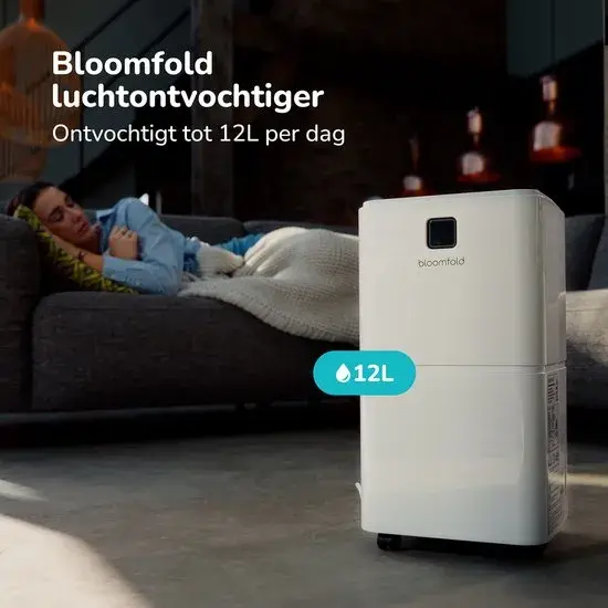 Halo - Luchtontvochtiger 12L per dag