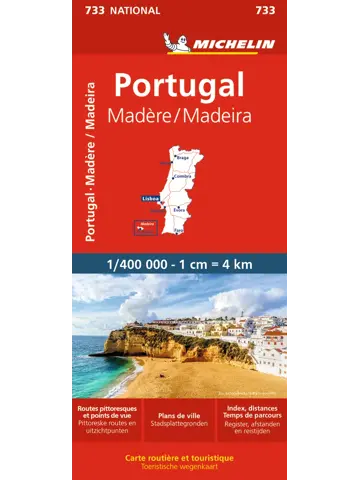 Kaart National 733 Portugal - Madeira