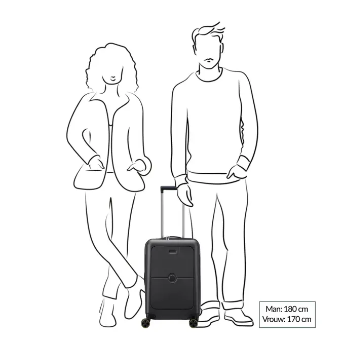 Delsey Turenne 2.0 koffer / 42 L