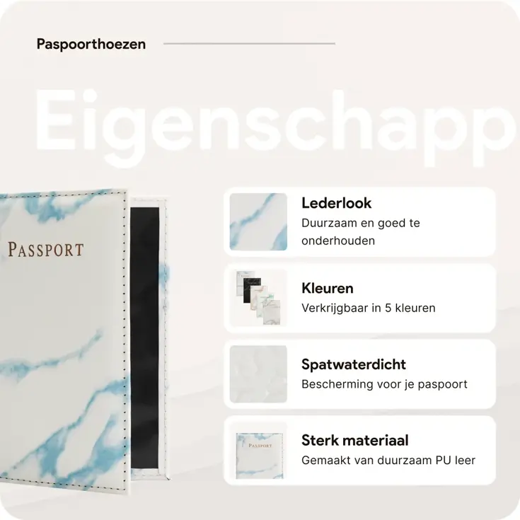 Paspoort hoes – Kunstleer