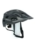 Fietshelm mat zwart, maat M 55-58 cm, lichtgewicht