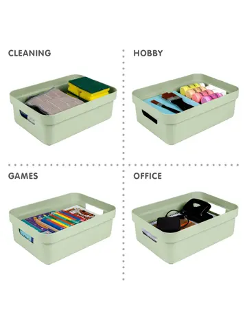 Sigma home - Opbergbox - 9L - 6-delig