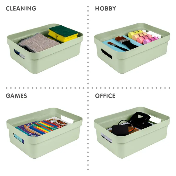 Sigma home - Opbergbox - 9L - 6-delig