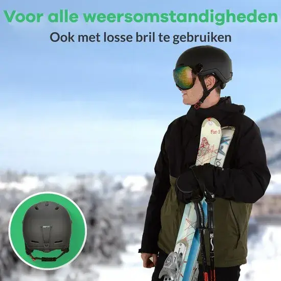 XTREME Skihelm met wisselbaar vizier