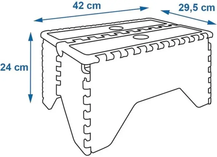 ProPlus Opstapje - 42x29.5x24cm