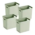 Sigma home - Opbergbox - 25L groen - 4-delig