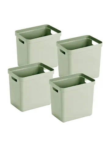 Sigma home - Opbergbox - 25L - 4-delig