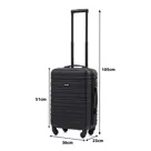 BlockTravel handbagage - S - TSA-slot - 39L