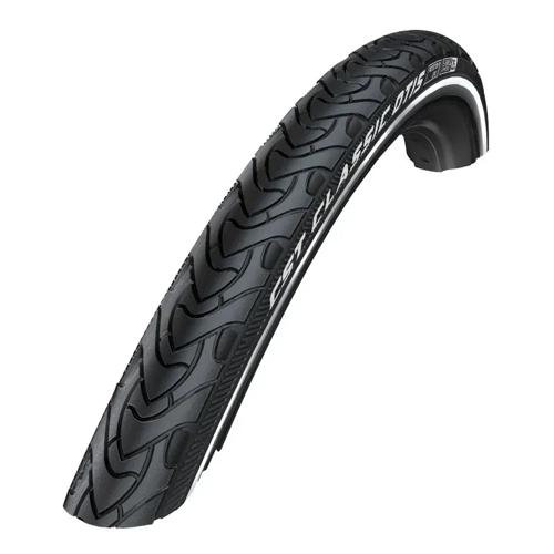 Buitenband Otis 28x1.40 - zwart met reflectie
