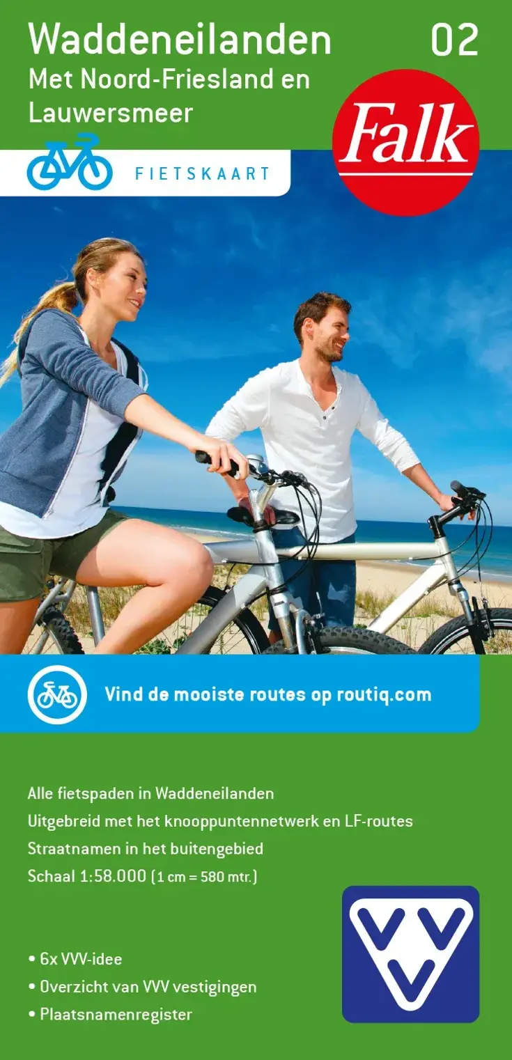 VVV Fietskaart 02 Waddeneilanden