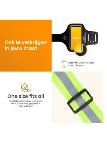 Hardloopvest oplaadbaar + Sportarmband