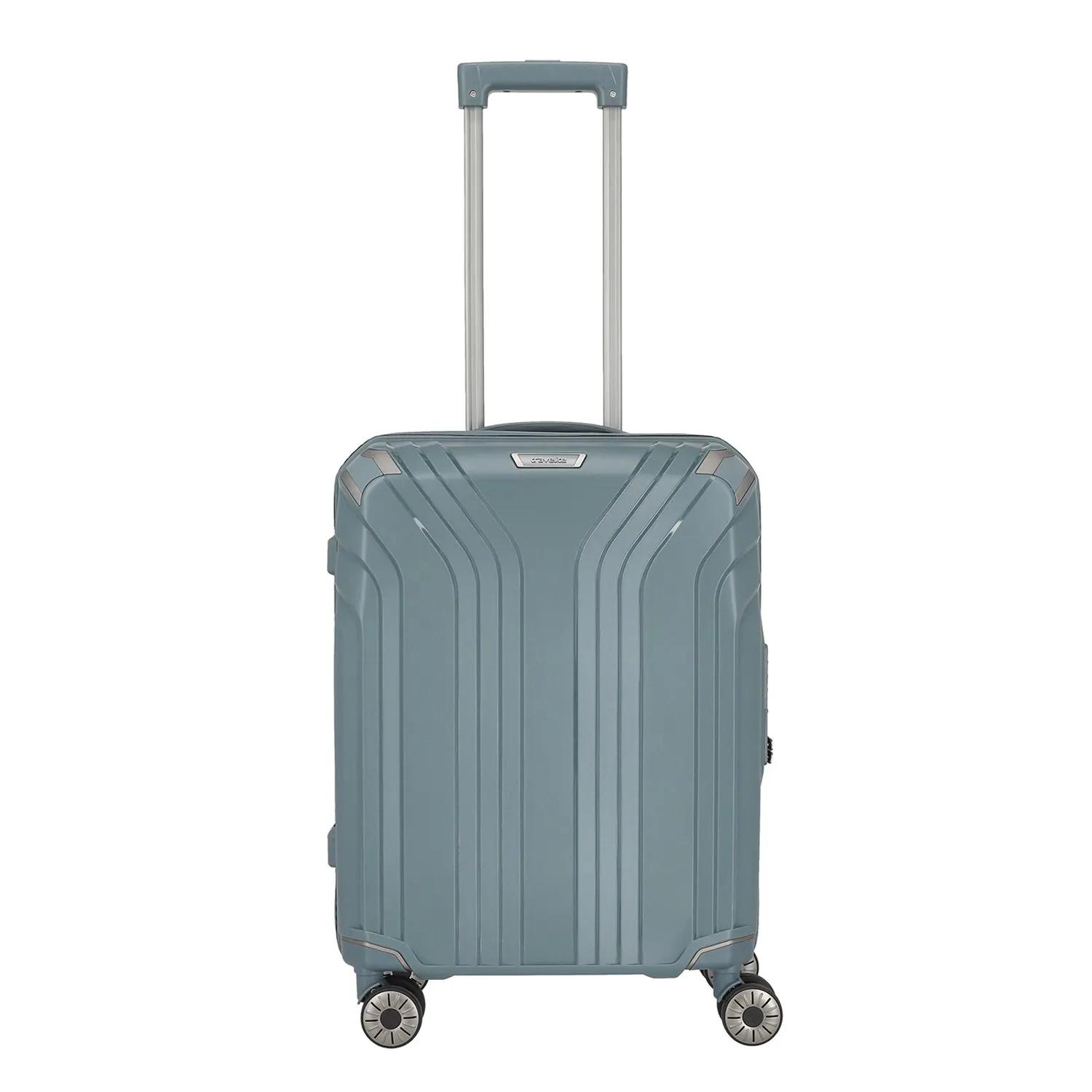 Travelite  Elvaa 4 Wiel Trolley S bluegrey  Blauw main product image