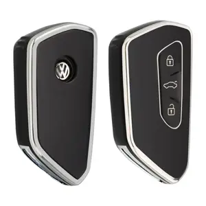 Dutch Shield Sleutelhoesje  VW Skoda    zwart