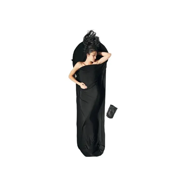 Mummy Liner 100% Merino Wol - zwart