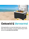 Elektrische koelbox – 40L – 12V/230V