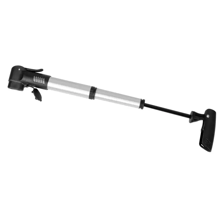 Telescopische fietspomp met handvat
