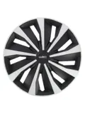 Wieldoppen - 16 inch - carbon look - 4 stuks