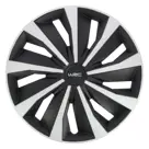 Wieldoppen - 16 inch - carbon look - 4 stuks