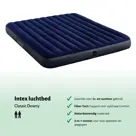 Luchtbed - Intex Classic - 2P - 183x203 cm