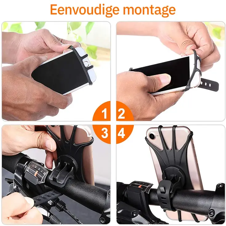 FLEX - Telefoonhouder Fiets, Racefiets & MTB