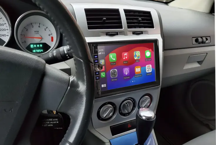 2-DIN 7" Autoradio CarPlay DAB+ Bluetooth